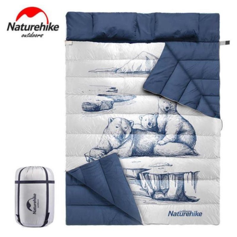 Mua Túi ngủ đôi kèm gối NatureHike NH19S016-D