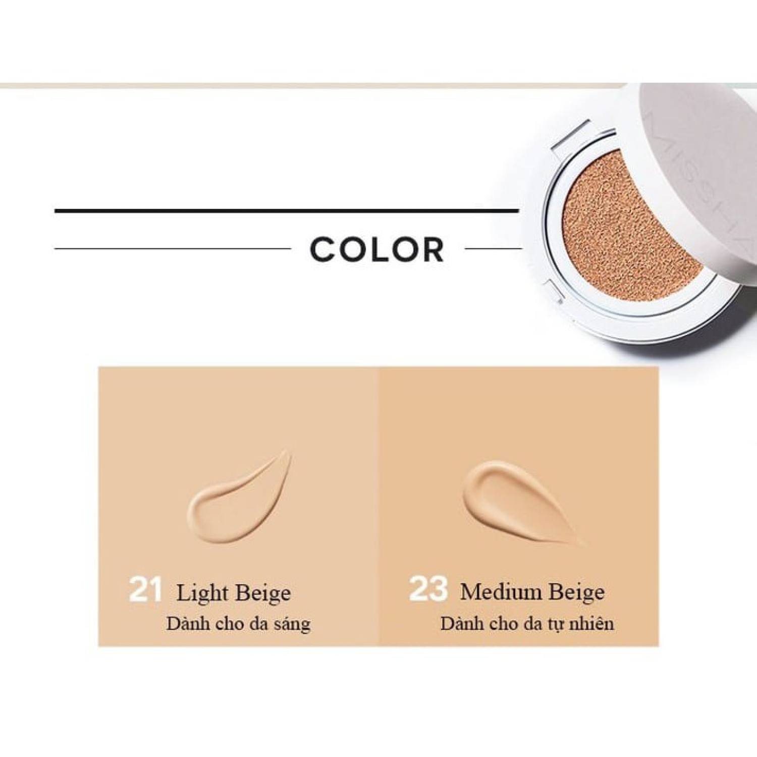 Phấn nước Missha Magic Cushion Cover Lasting