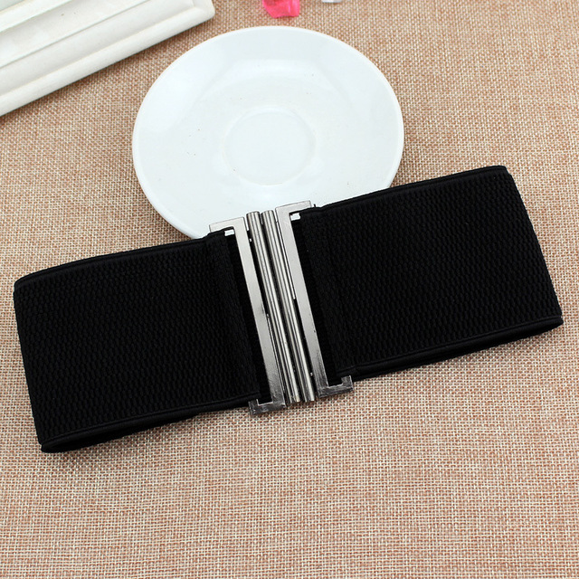 Thắt lưng nữ bản to 6cm phụ kiên dễ phôi đồ