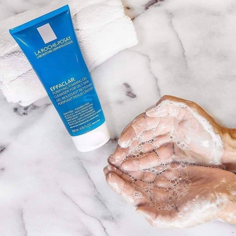 Gel Rửa Mặt La Roche-Possay Dành Cho Da Dầu, Nhạy Cảm 200ml