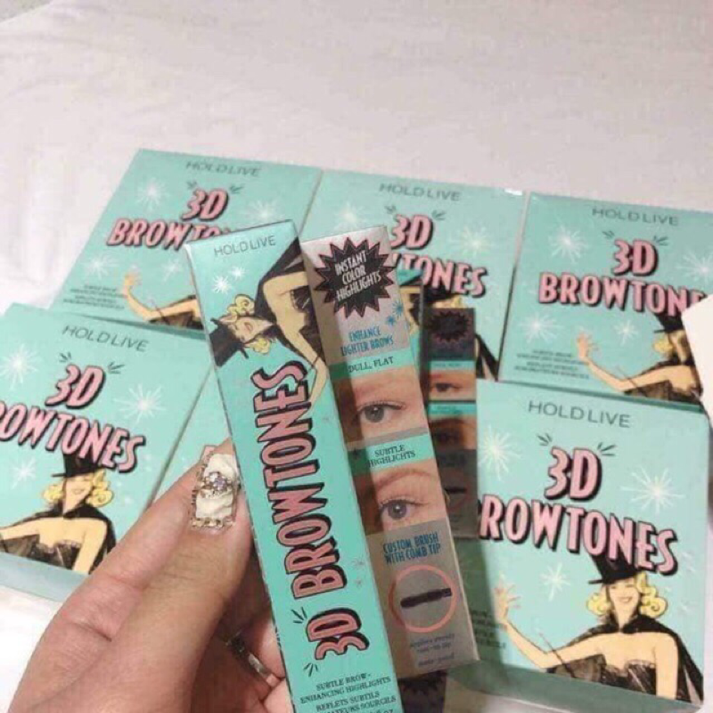 Mascara 3d brown tones thần