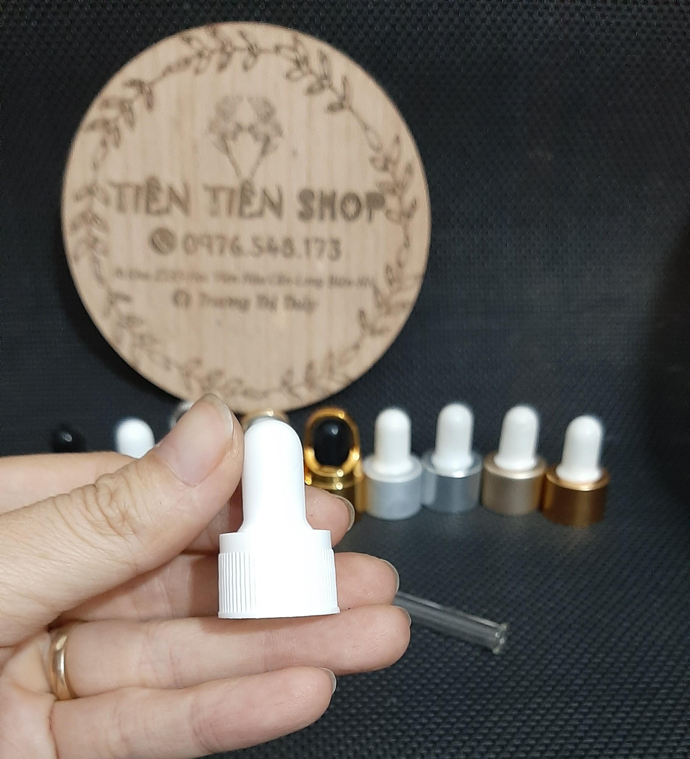 Chai thuỷ tinh nâu vuông đầu bóp 10ml, 30ml, 50ml