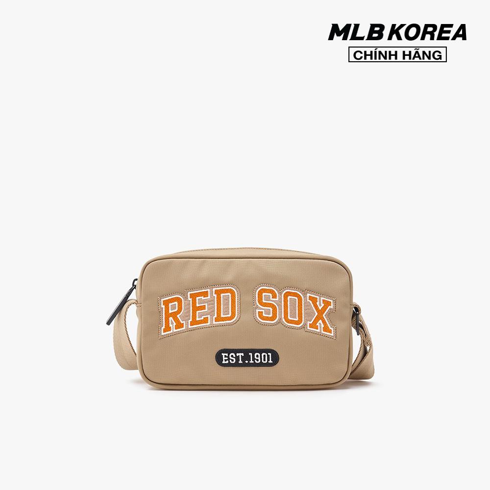 Mlb - túi đeo chéo unisex phom chữ nhật varsity nylon 3acrm014n-43bgd