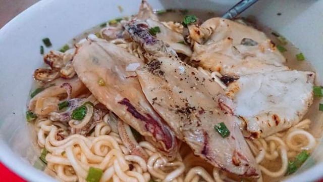 Khô mực chuối làm sạch ruột (500G, bỏ đầu + ruột + túi mật)