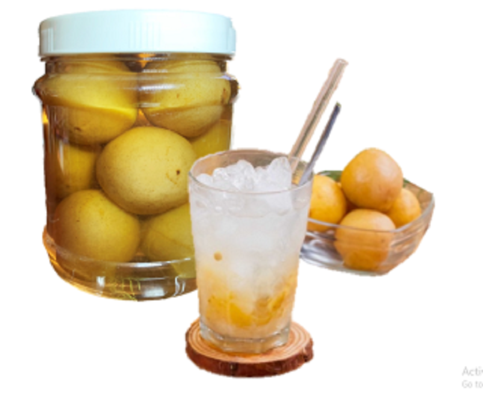 Chanh muối bến tre 900gr hũ