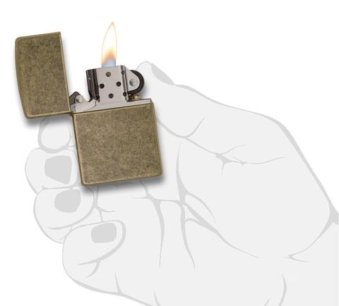 Zippo Antique Brass