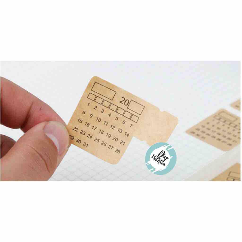 Sticker Lịch