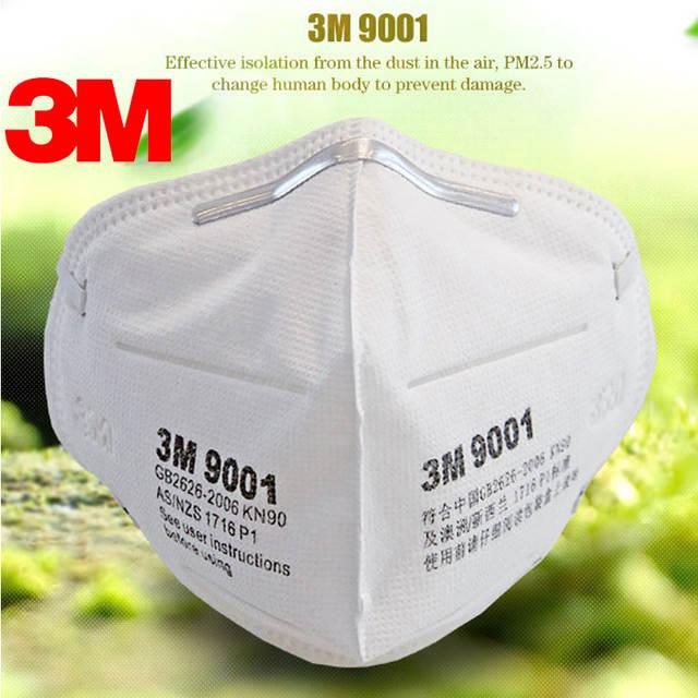 Set 10 Khẩu trang 3M 9001 chống bụi mịn pm 2.5