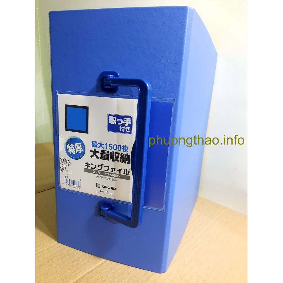 File còng ống KINGJIM 13cm/ 3513 - 15cm/ 3515