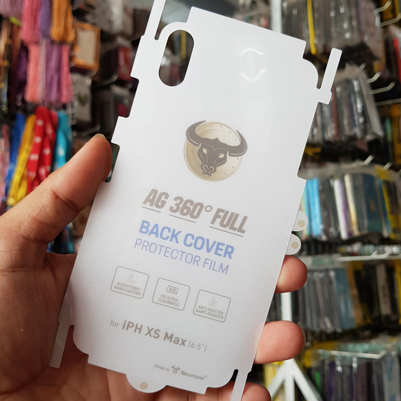 Ppf mặt sau nhám iphone xs max chống vân tay cao cấp