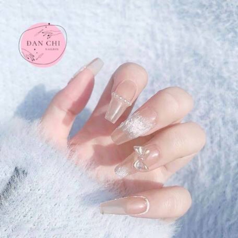 Khay ngọc nửa tròn mix đủ size trang trí móng