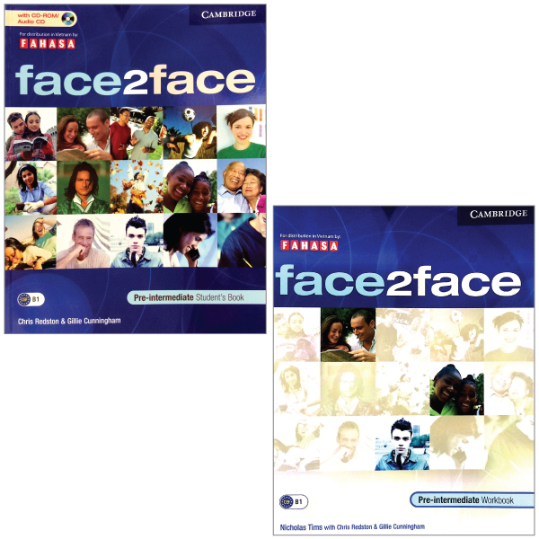 Fahasa - Combo Sách Hay Face2Face Pre-Int Student's Book + Workbook