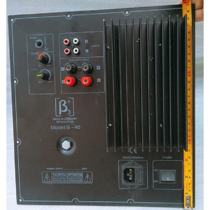 Mạch kéo loa sub b3 nguồn xuyến 4 sò cao cấp
