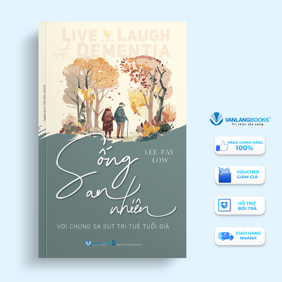Sách - Sống an nhiên với chứng sa sút trí tuệ tuổi già-Vanlangbooks