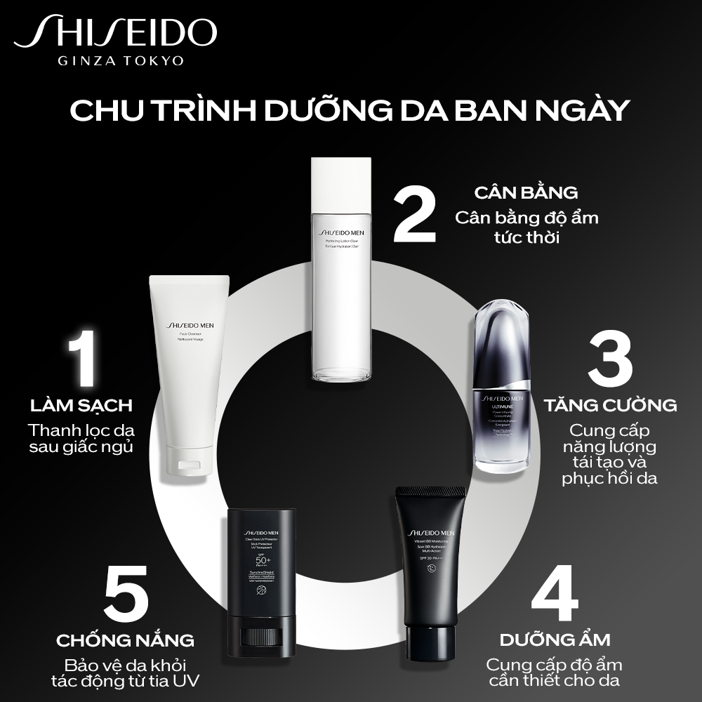 Sữa rửa mặt Shiseido Men Face Cleanser 125ml
