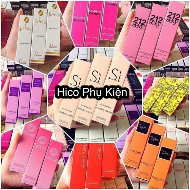 [HCM]NƯỚC HOA NAM NỮ 20ml NHIỀU MẪU 4D