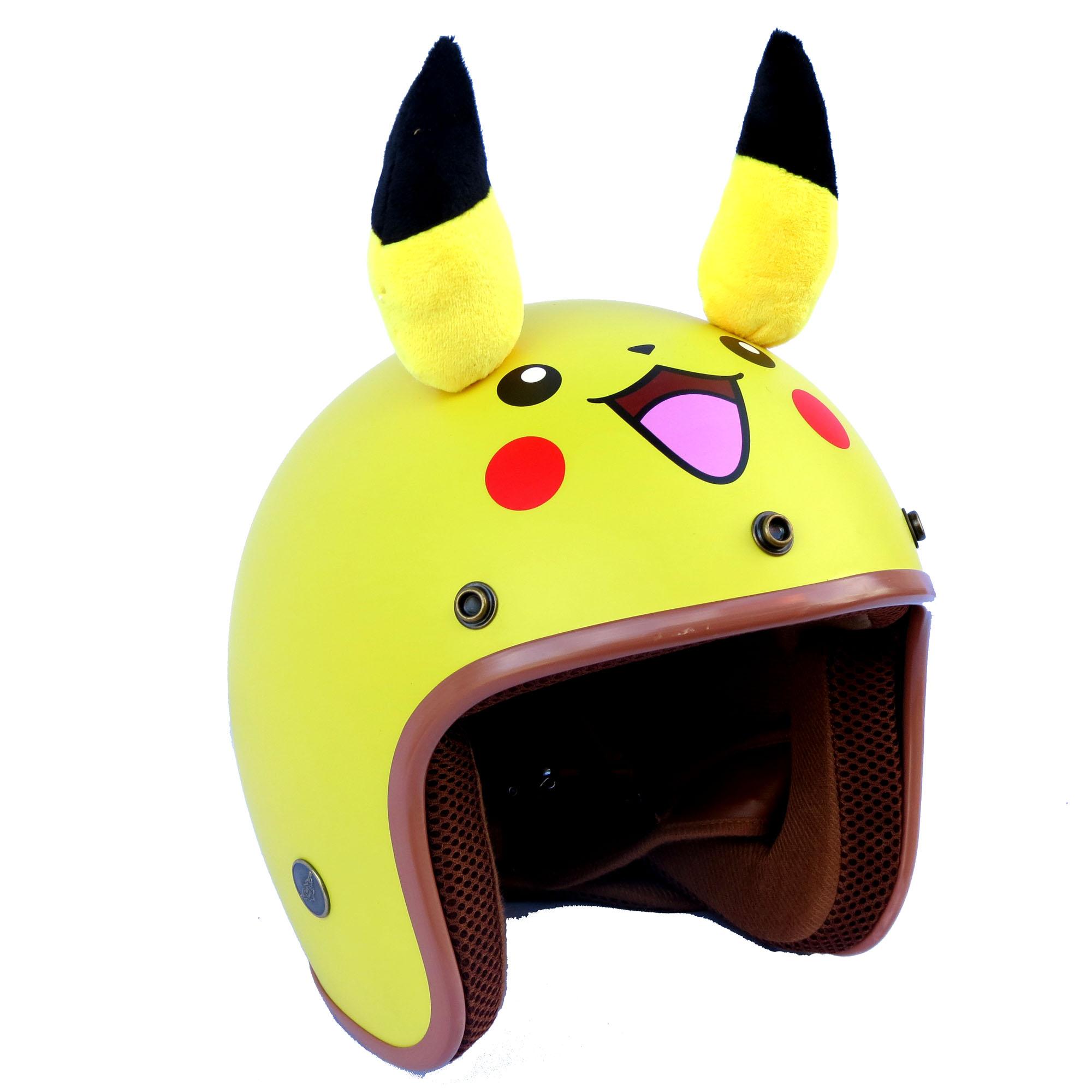 Mũ bảo hiểm NTMAX 3/4 Pikachu siêu cute