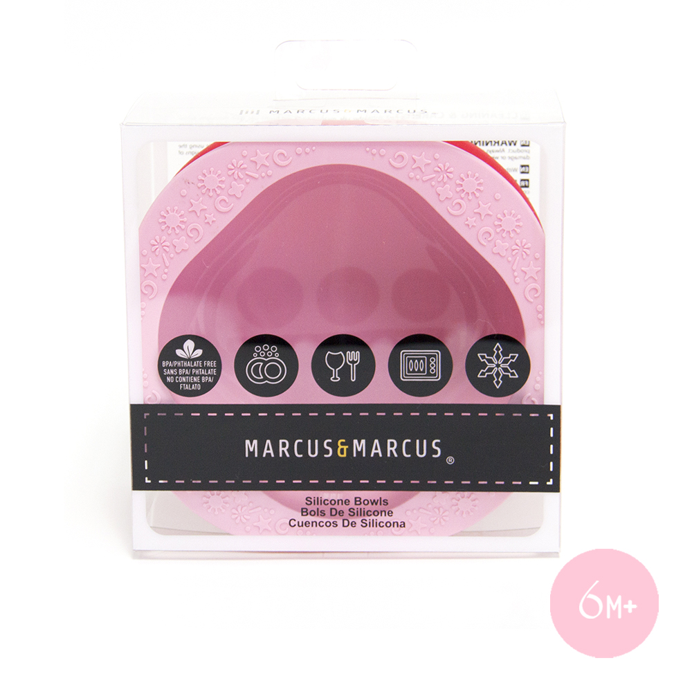 Bát Ăn Dặm Silicon Set 2 Cái Cho Bé Marcus & Marcus - Marcus & Pokey