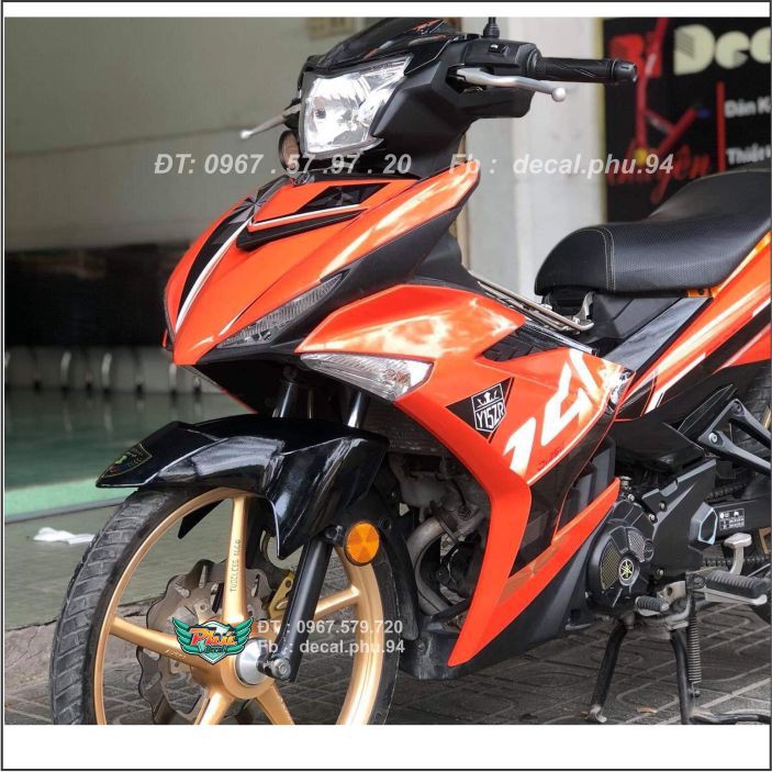 Tem rời Exciter 150 Y15ZR Cam đen (H)