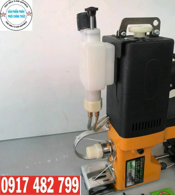 [HCM]MÁY MAY BAO BÌ CẦM TAY MINI GK9-500 CÓ BÌNH DẦU