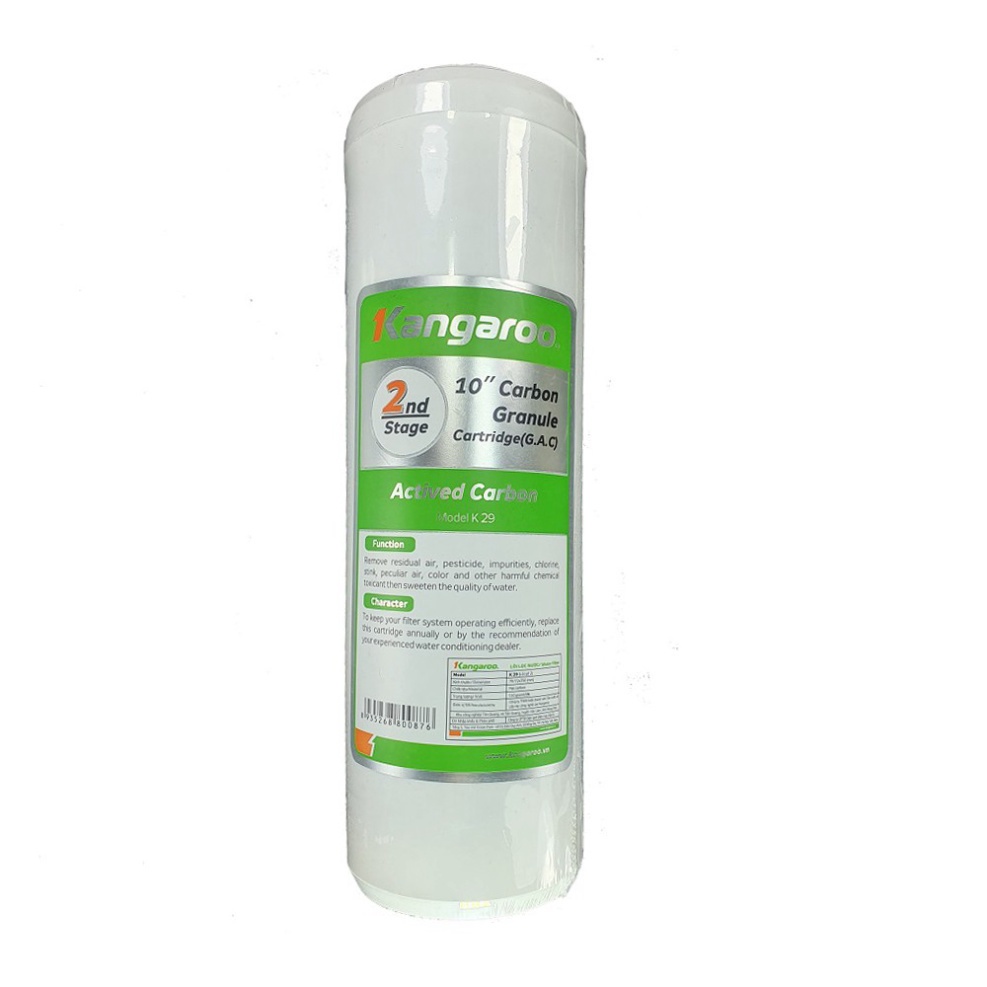 Lõi lọc nước Kangaroo số 2 - Phụ kiện máy lọc nước Kangaroo - Chính hãng ,cam kết chính hãng kangaroo.