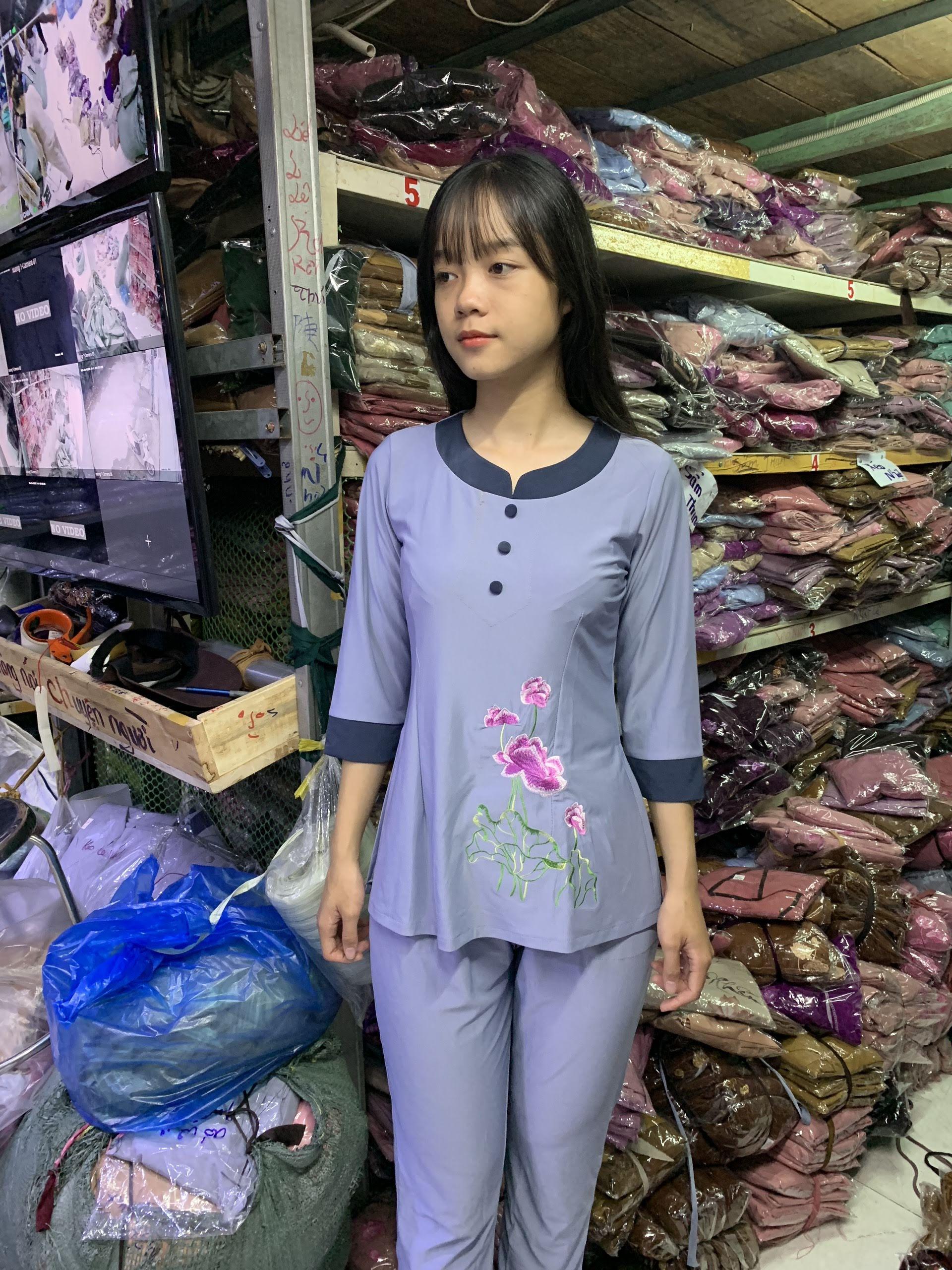 [HCM]ĐỒ LAM ĐI CHÙA - MẪU THUN PHỐI