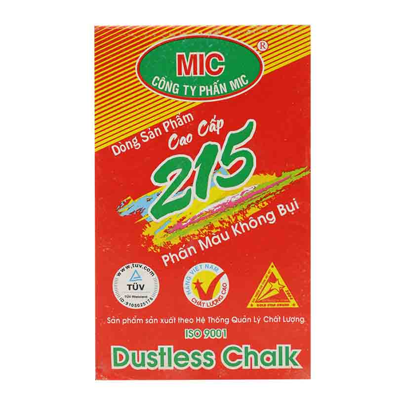 Hộp phấn màu không bụi mic -1 hộp /10 viên