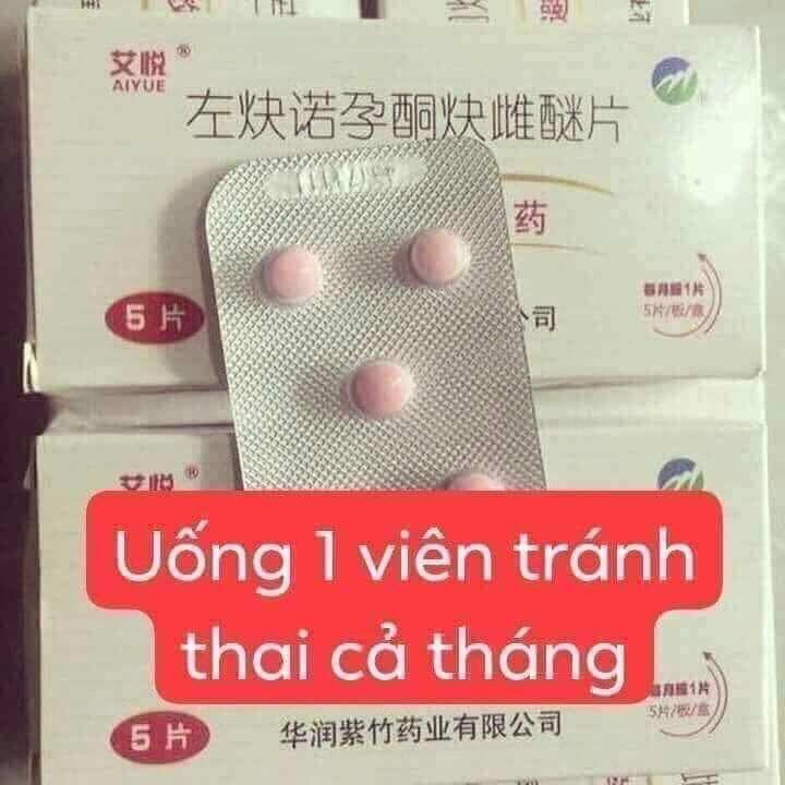 [Vỉ 5Viên] Tranh Thai An Toàn 1Tháng 1Viên