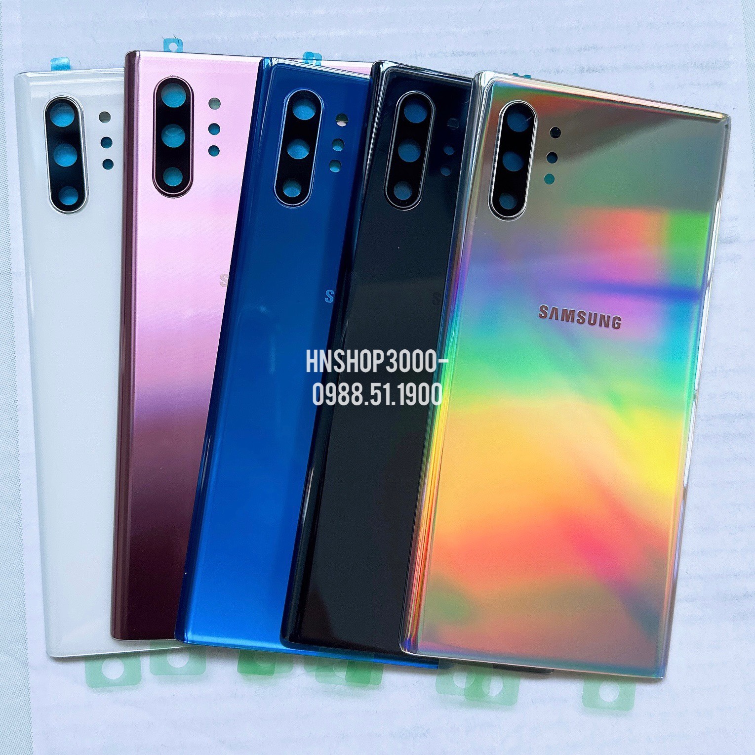 Nắp Lưng Samsung Note 10 Plus Zin (có kính camera)