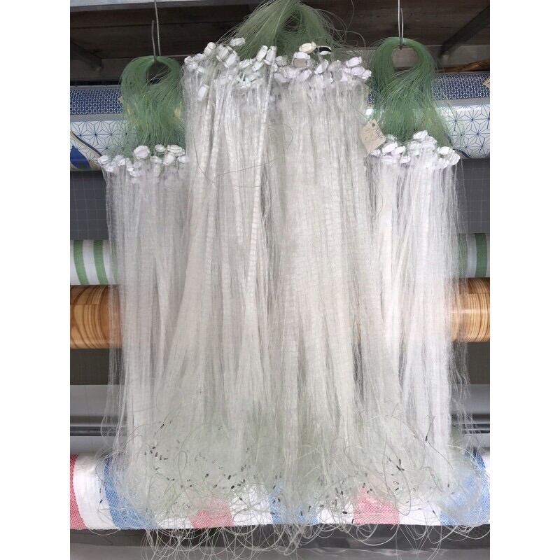 Lưới cá lòng tong Tay dài 40m/50m ,Bẫy cá suối, các loại cá non, mắt lưới 1,2p và 1,5p(0,6 -0,7cm),cao 50cm