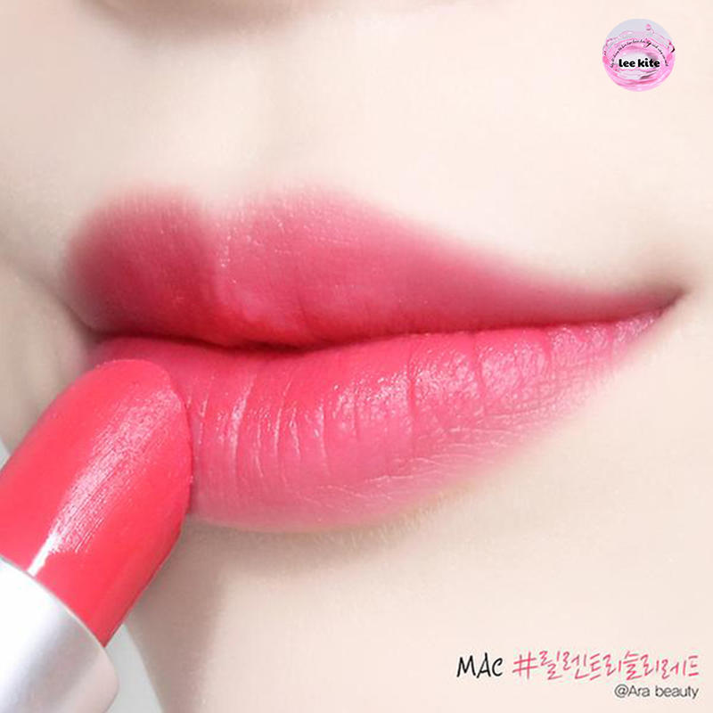 Son Lì Mac Màu 706 Relentlessly Red - Đỏ Hồng San Hô