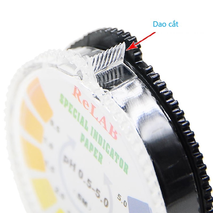 Giấy Quỳ Tím Đo Độ Ph 5.5-9.0 Dạng Cuộn 5 Mét