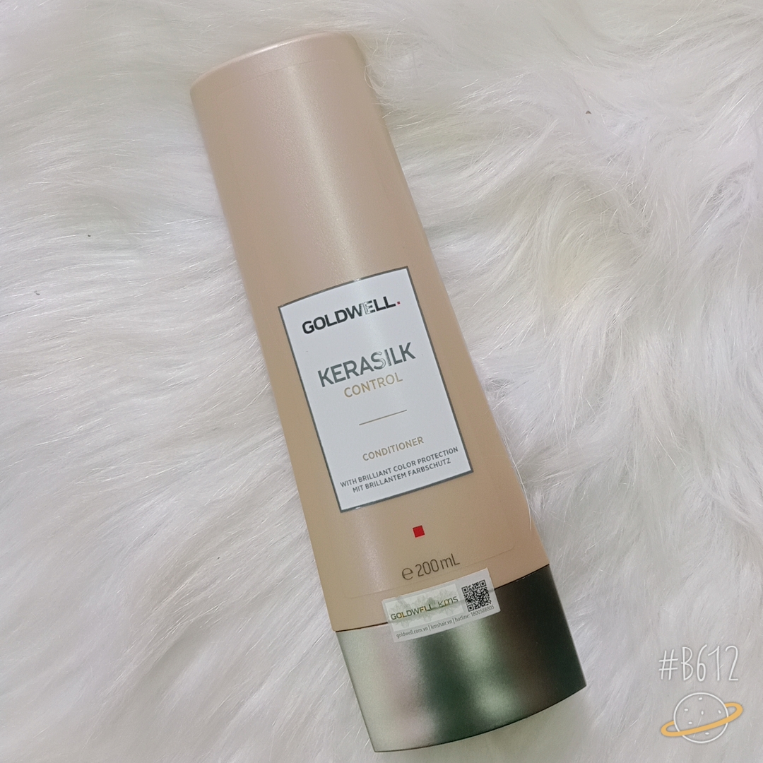 Combo Dầu Gội Xả Suôn Mượt Goldwell Kerasilk Control`