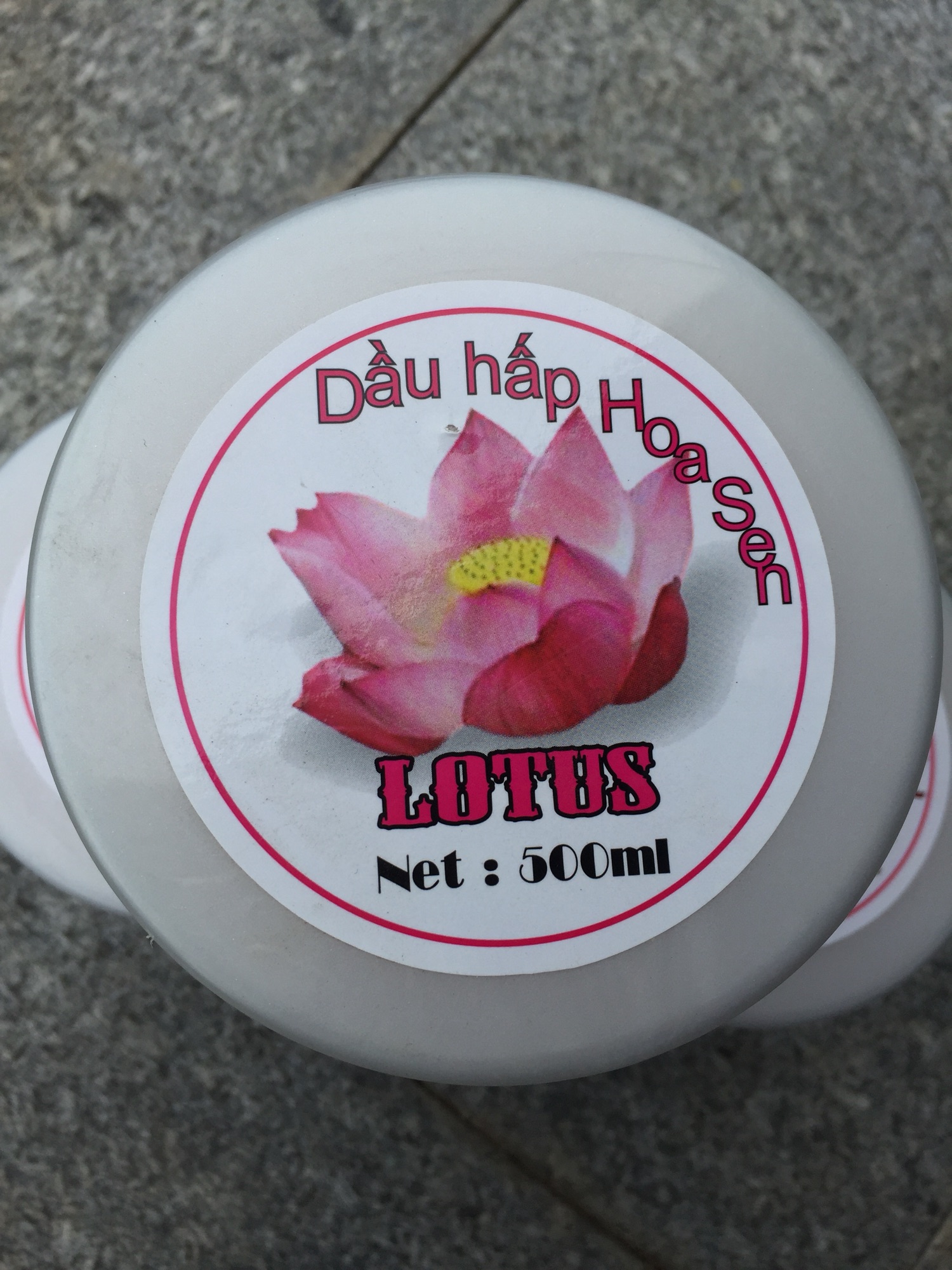 Dầu hấp tóc hoa sen 500ml