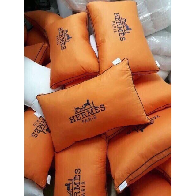 Cặp 2 Gối Hermes Paris Cao Cấp