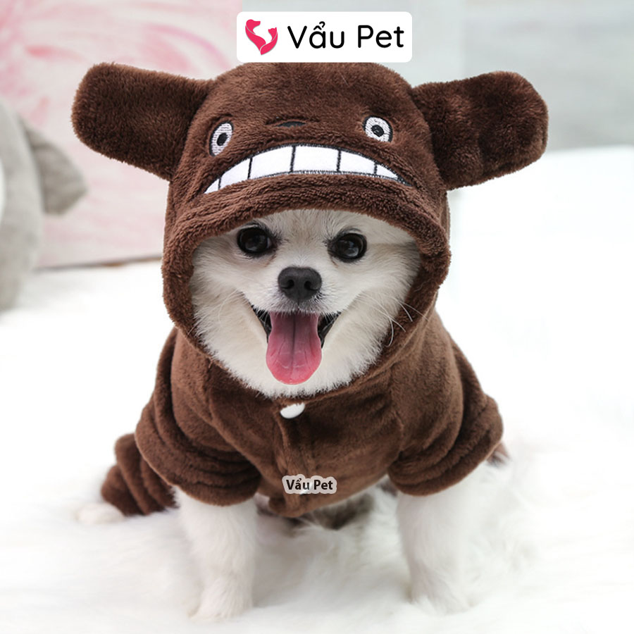 Áo cho chó mèo bộ lông mềm ấm áp - quần áo cho chó mèo thú cưng