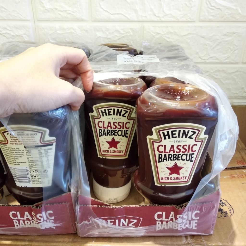 Sốt BBQ Heinz Classic 480gr/ Sauce BBQ - Hà Lan