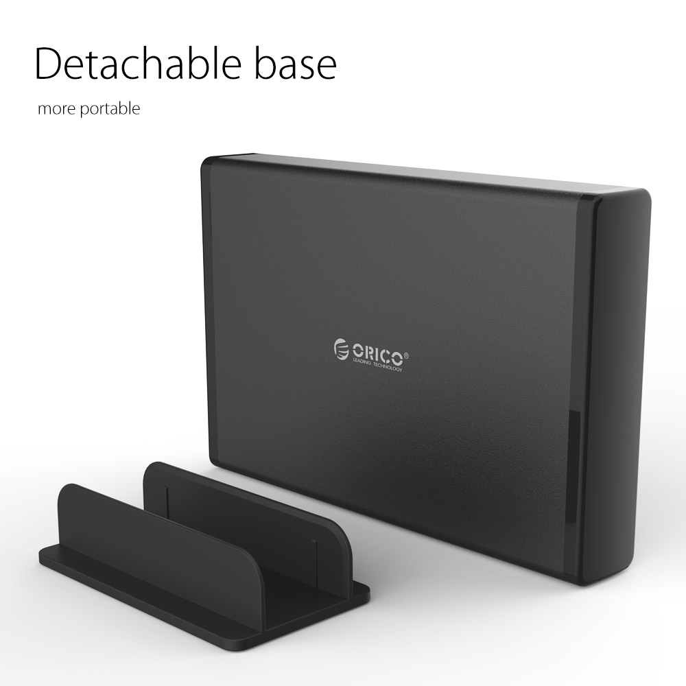 Box ổ cứng Orico 7688U3-BK 3.5 inch