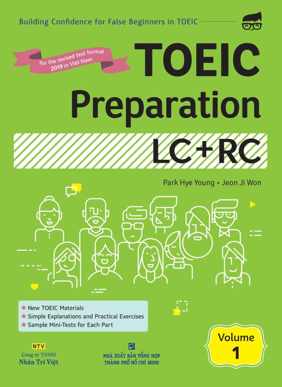 Sách - TOEIC Preparation LC + RC - Volume 1