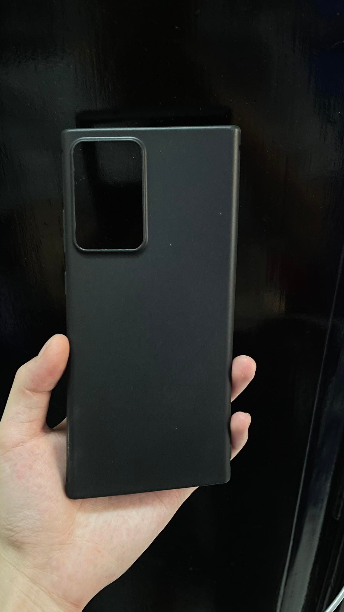 Ốp lưng samsung Note 20 Ultra dẻo đen