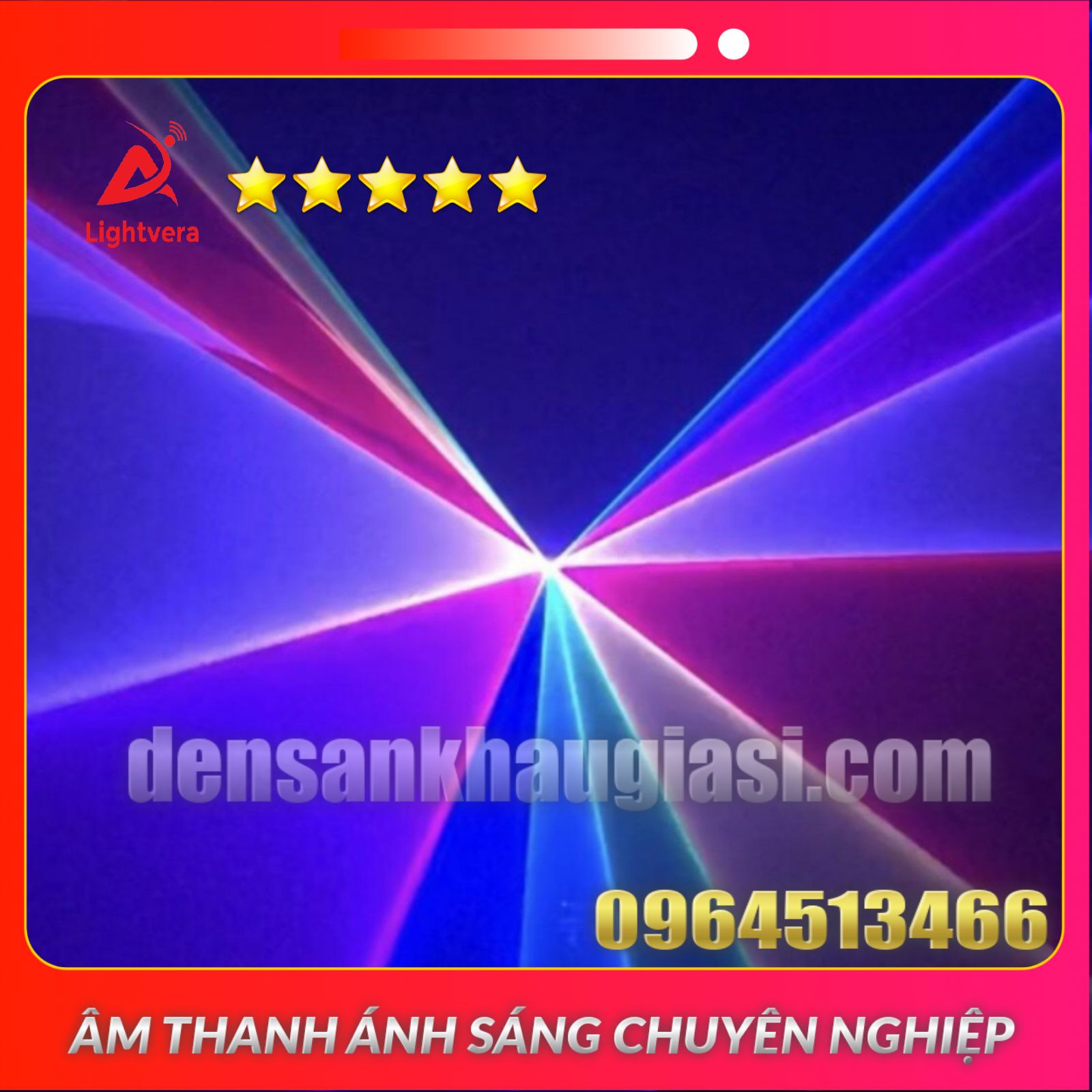 Đèn Laser Quét Tia RGB 500