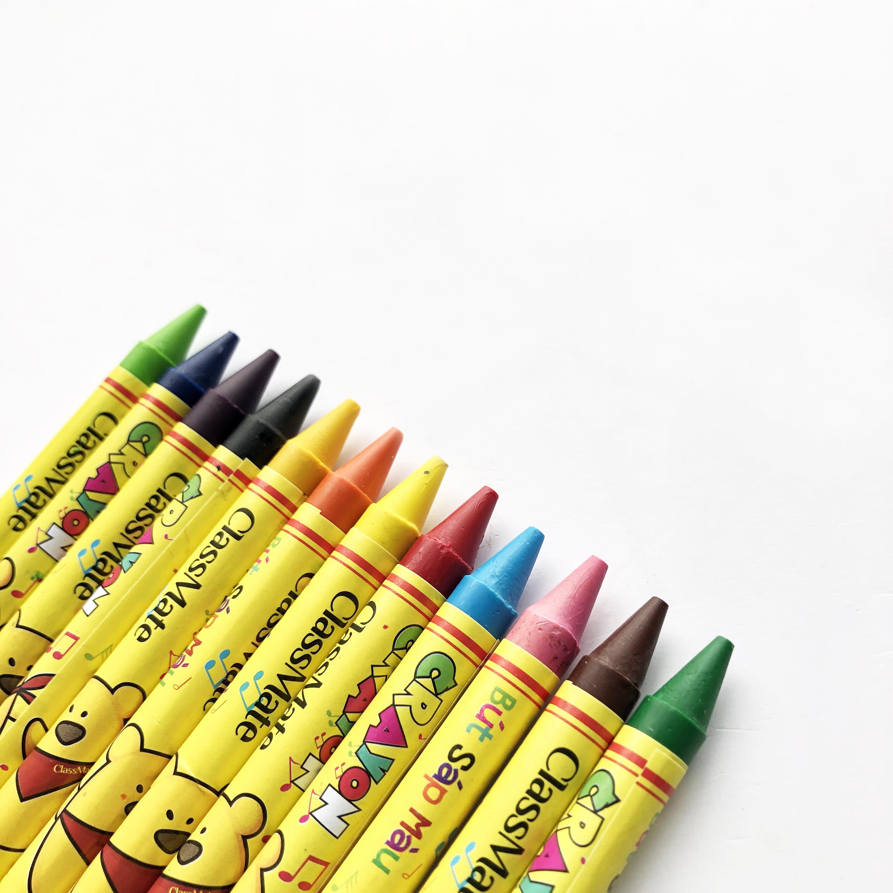 Bút Sáp Màu Classmate CR-201 Crayon 12 Màu