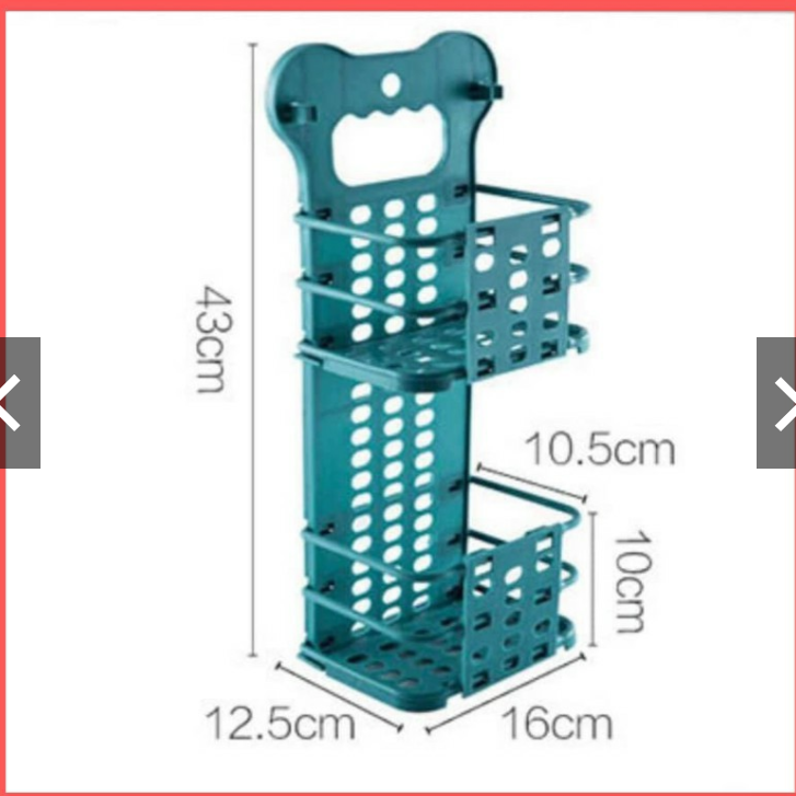 GIỎ TREO ĐỒ GẤP GỌN ĐA NĂNG 2 TẦNG