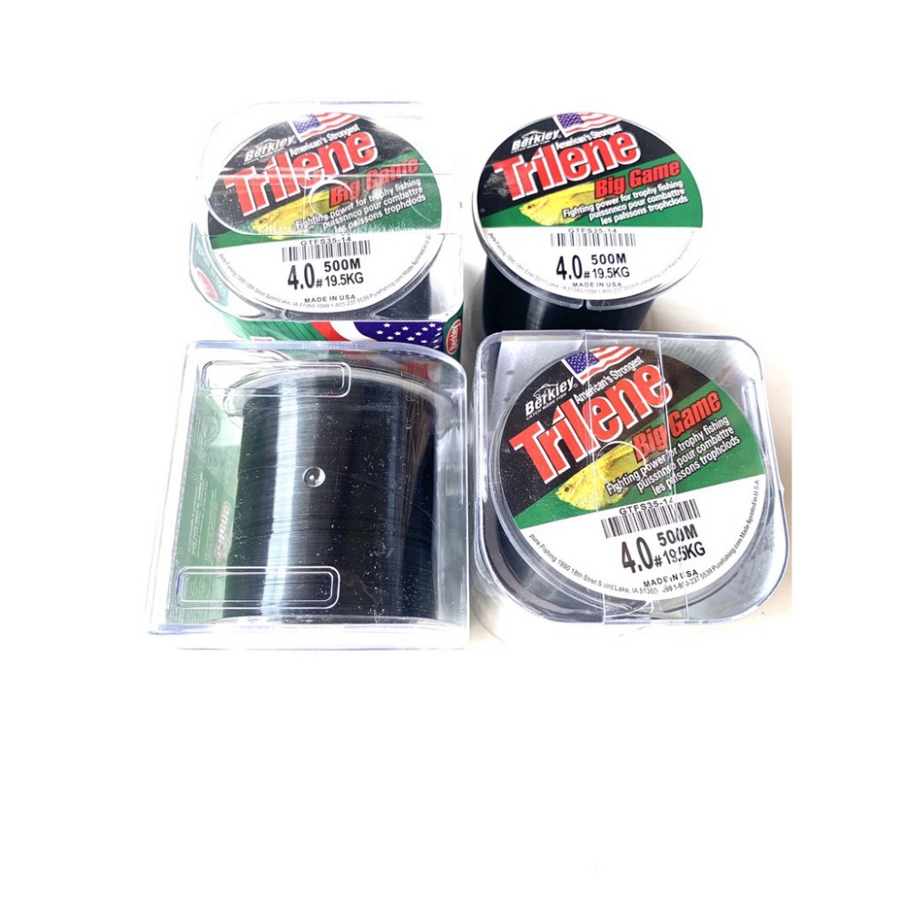 ( HCM) Cước Câu Cá 500M CỦA MỸ TRILENE Big Game Đủ Size Siêu BỀN Chống sờn HÀNG CAO CẤP )