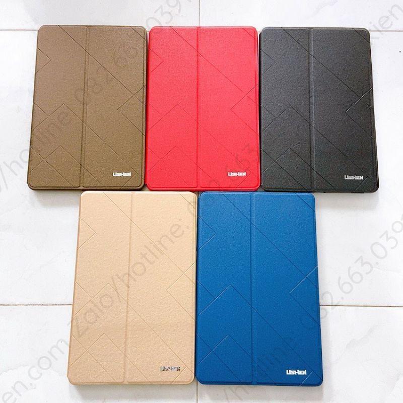 Bao Da Samsung Galaxy Tab A Plus 8.0 SPen 2019 (P205) có ngăn thẻ, chống xem phim