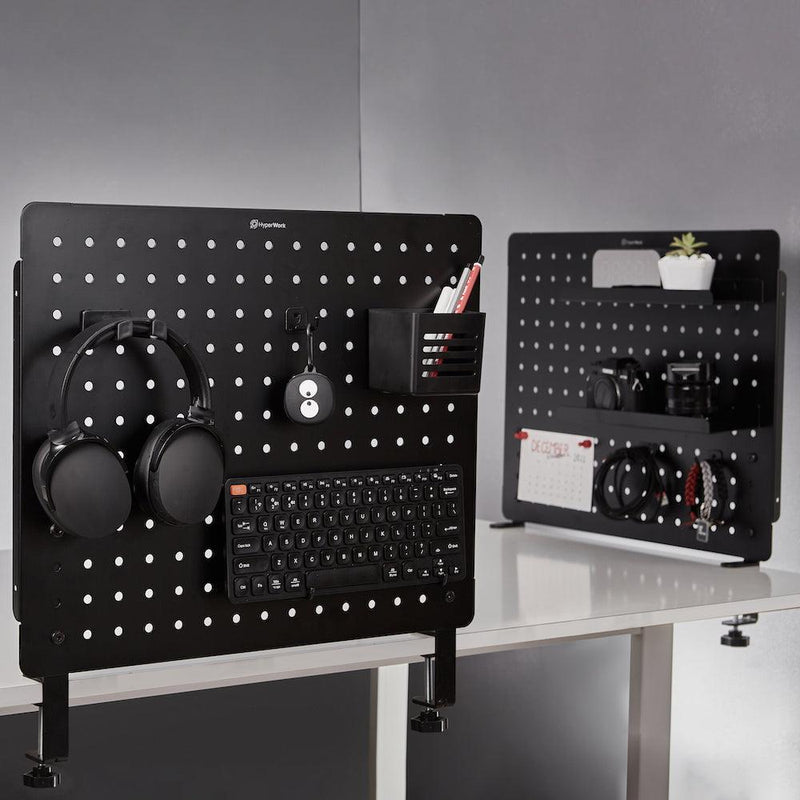 Bảng treo đồ Pegboard HyperWork PG-02 ( Hyperwork PG02 ) Sơn tĩnh điện cao cấp, 14 phụ kiện đi kèm - Hàng chính hãng