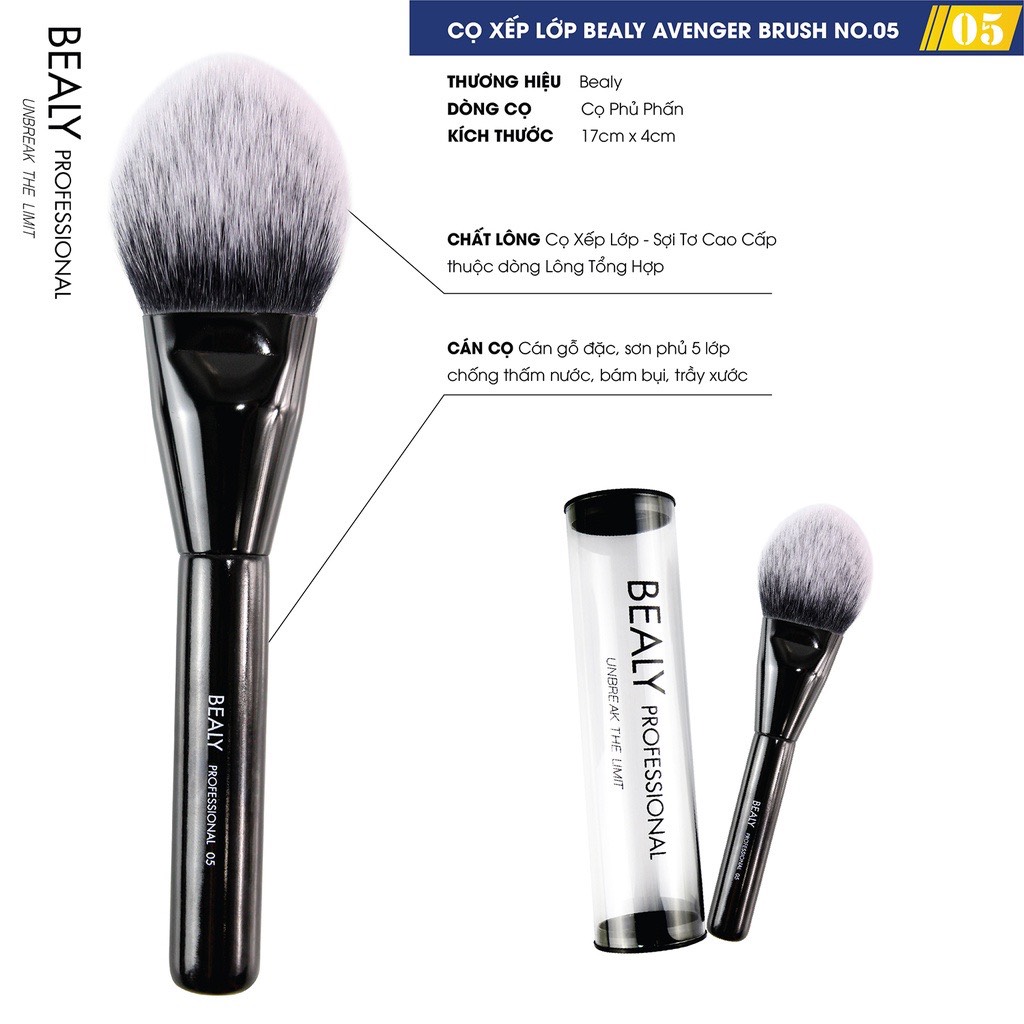 CỌ XẾP LỚP BEALY AVENGER BRUSH N0.05