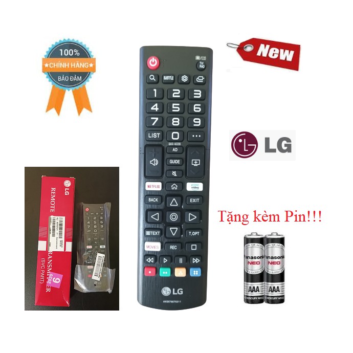 Điều khiển tivi lg 2020 dùng cho tất cả các đời tv lg- remote tivi lg 2020 100% tặng kèm pin