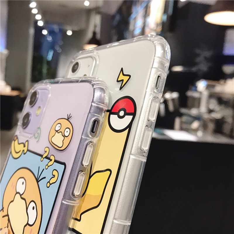 Ốp Lưng Silicon Chống Sốc Pokemon