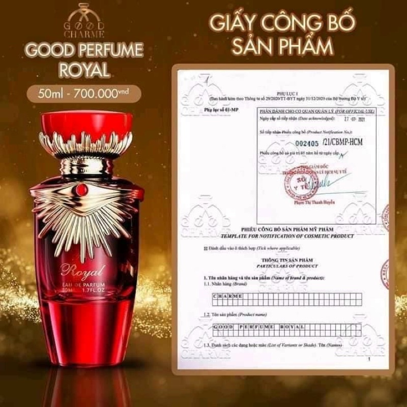 Nước hoa nữ ROYAL 50ml
